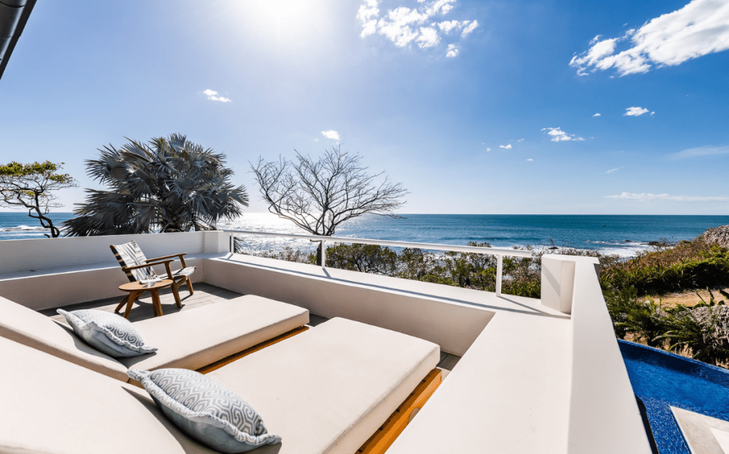 costa rica villas on the beach